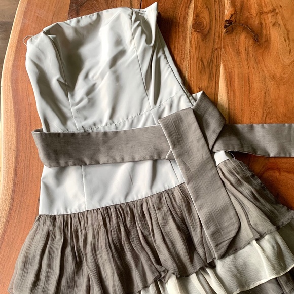 ZARA - Ruffle fit & flare dress - Picture 3 of 9